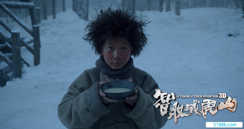 9岁时，苏翊鸣出演了徐克电影《智取威虎山》中小栓子一角    图/豆瓣
