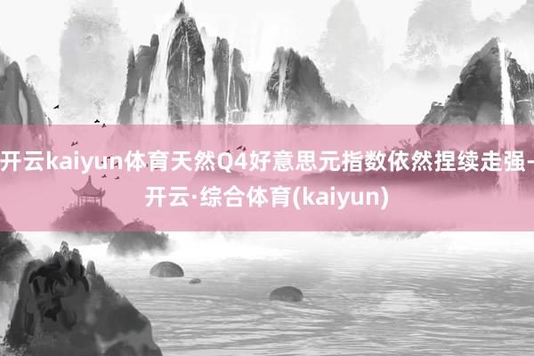 开云kaiyun体育天然Q4好意思元指数依然捏续走强-开云·综合体育(kaiyun)